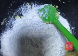 Illustration of making matcha two-color biscuits 5