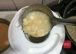 Illustration of how to make white lotus paste mooncake fillings 4