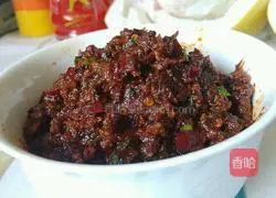 Illustration of making sauce-flavored pancakes 7