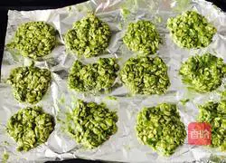Illustration of how to make green oatmeal biscuits 6