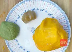 Illustration of how to make Haosaki Lianlian Peanut Mooncake 15