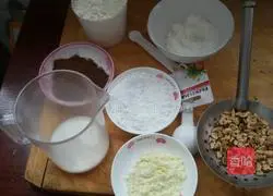 Illustration of how to make cocoa nut cookies 3