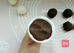 Illustration of how to make bean paste and yam cake 9