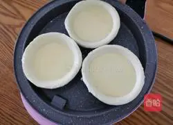 Illustration of how to make homemade egg tarts 5