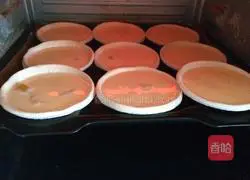 Yellow Peach Portuguese Egg Tart Recipe Illustration 8