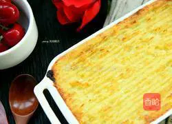 Illustration of how to make shepherd's pie 14