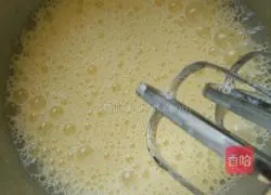 Yoghurt Illustration of how to make small cakes 2