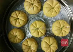 Illustration of how to make steamed pumpkin cake 7