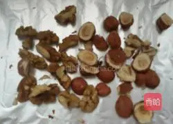 Illustration of how to make cocoa nut cookies 1