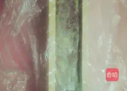 Illustration of how to make purple marble cookies 13