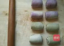 Illustration of how to make purple sweet potato cake 10