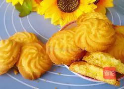 Illustration of how to make crispy butter cookies 14