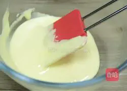 Illustration of how to dissolve egg yolk into beans 5