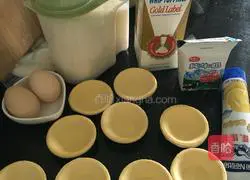 Illustration of how to make original egg tarts 1