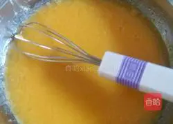 Illustration of how to make chiffon cake 4