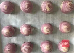 Purple sweet potato egg yolk cake recipe 21