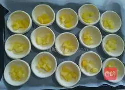Pineapple egg tart recipe 4