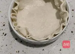 Illustration of how to make large egg tarts with hand cakes 2