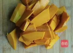 Pumpkin Illustration of how to cook rice 2