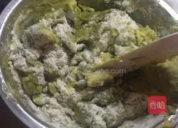 Illustration of how to make matcha cookies 4