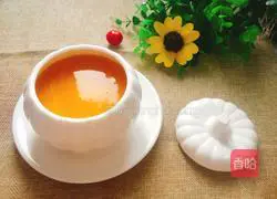 Illustration of how to make japonica rice and pumpkin soup 6