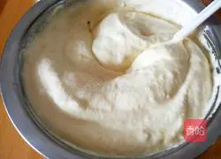 8-inch banana yogurt chiffon Cake recipe illustration 15