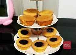 Illustration of making sponge cake 13