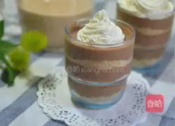 Chocolate Cookie Mousse Illustration of Si’s practice 8