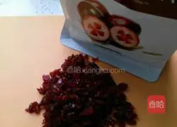 Illustration of how to make cranberry cookies 2