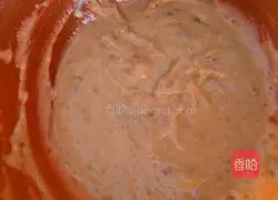 Illustration of how to make meat floss cake 8