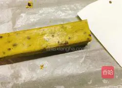 Illustration of how to make matcha honey bean biscuits 13