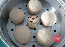 Illustration of how to make purple sweet potato buns 14