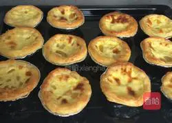 Yellow Peach Egg Tart Recipe Illustration 10