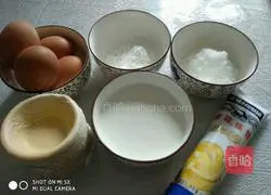 Illustration of how to make cream-free egg tarts 1