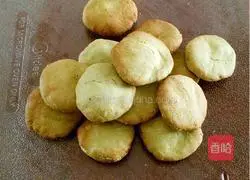 Illustration of how to make matcha egg biscuits 7