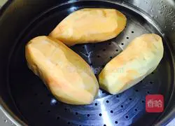 Cheese Baked Sweet Potato Recipe Illustration 2