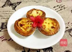 Illustration of how to make original egg tarts 8