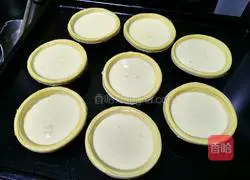 Illustration of how to make original egg tarts 7