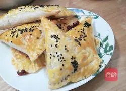 Hand cake version of strawberry pie recipe 11