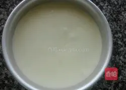 Illustration of how to make half-cooked cheesecake 9