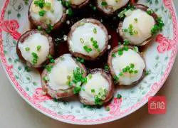 Illustration of how to make mushroom egg tarts 3 