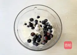 Blueberry Oatmeal Mousse Cake Recipe Illustration 7