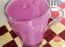 Purple sweet potato milkshake recipe 11