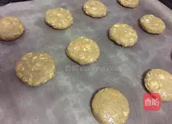 Illustration of how to make coffee oatmeal cookies 4