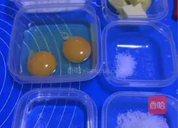 Illustration of how to make cream puffs 1