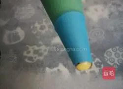 Illustration of how to make pineapple puffs 10