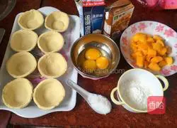 Mango egg tart recipe 1
