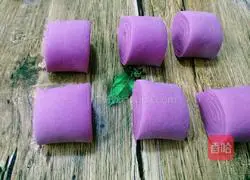 Illustration of how to make purple sweet potato rolls 10