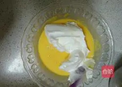 Illustration of how to make chiffon cake 5