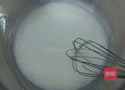 Illustration of making matcha cake 5